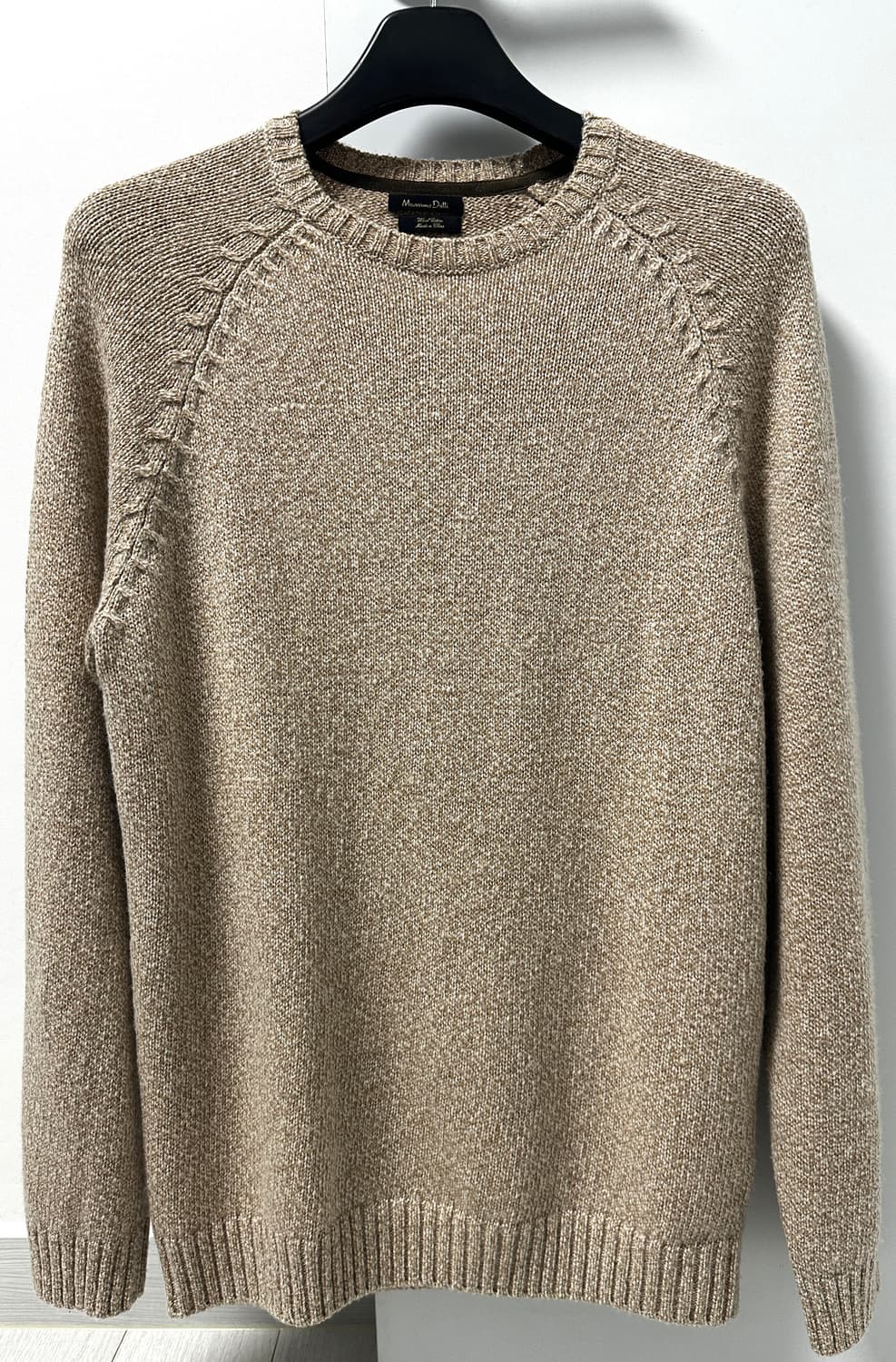 [Massimo Dutti 마시모두띠] 남성 오트밀 컬러 니트 / 100 상품이미지1