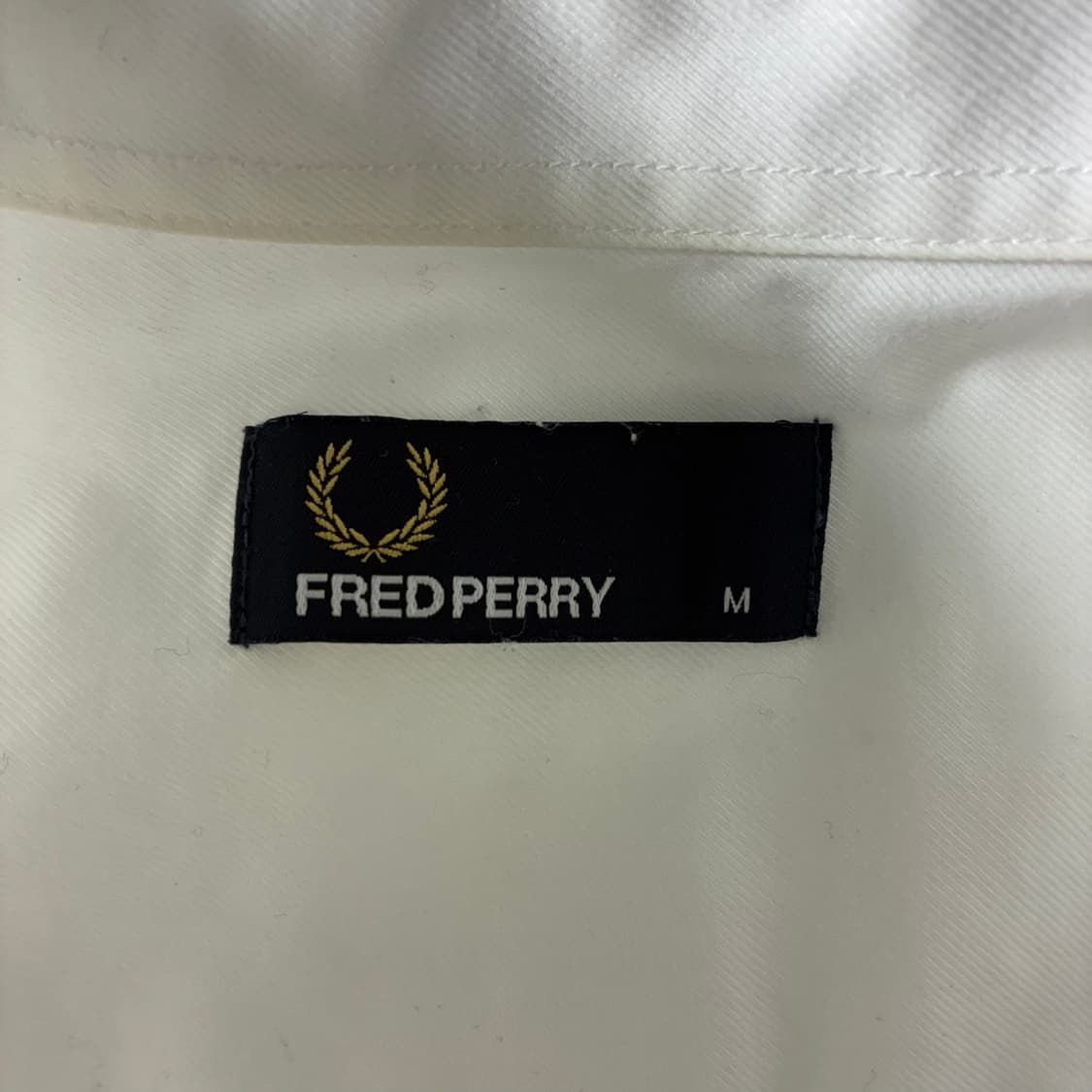 Fred Perry 프레드 페리 화이트 옥스포드 윙트리 포켓 셔츠 상품이미지5