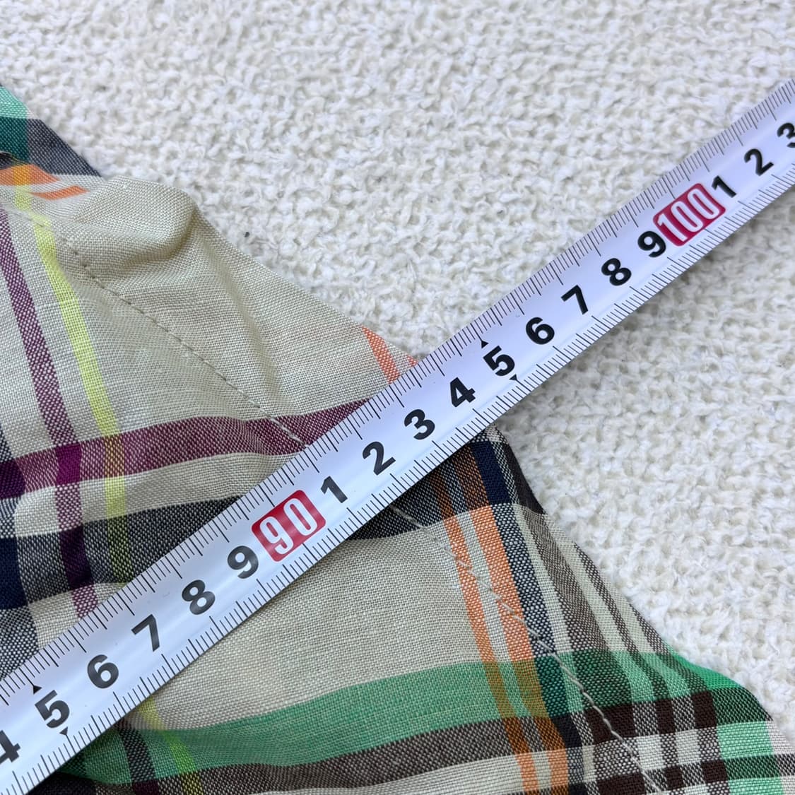 95-165 헤지스 체크 셔츠 원피스 0416E 상품이미지6