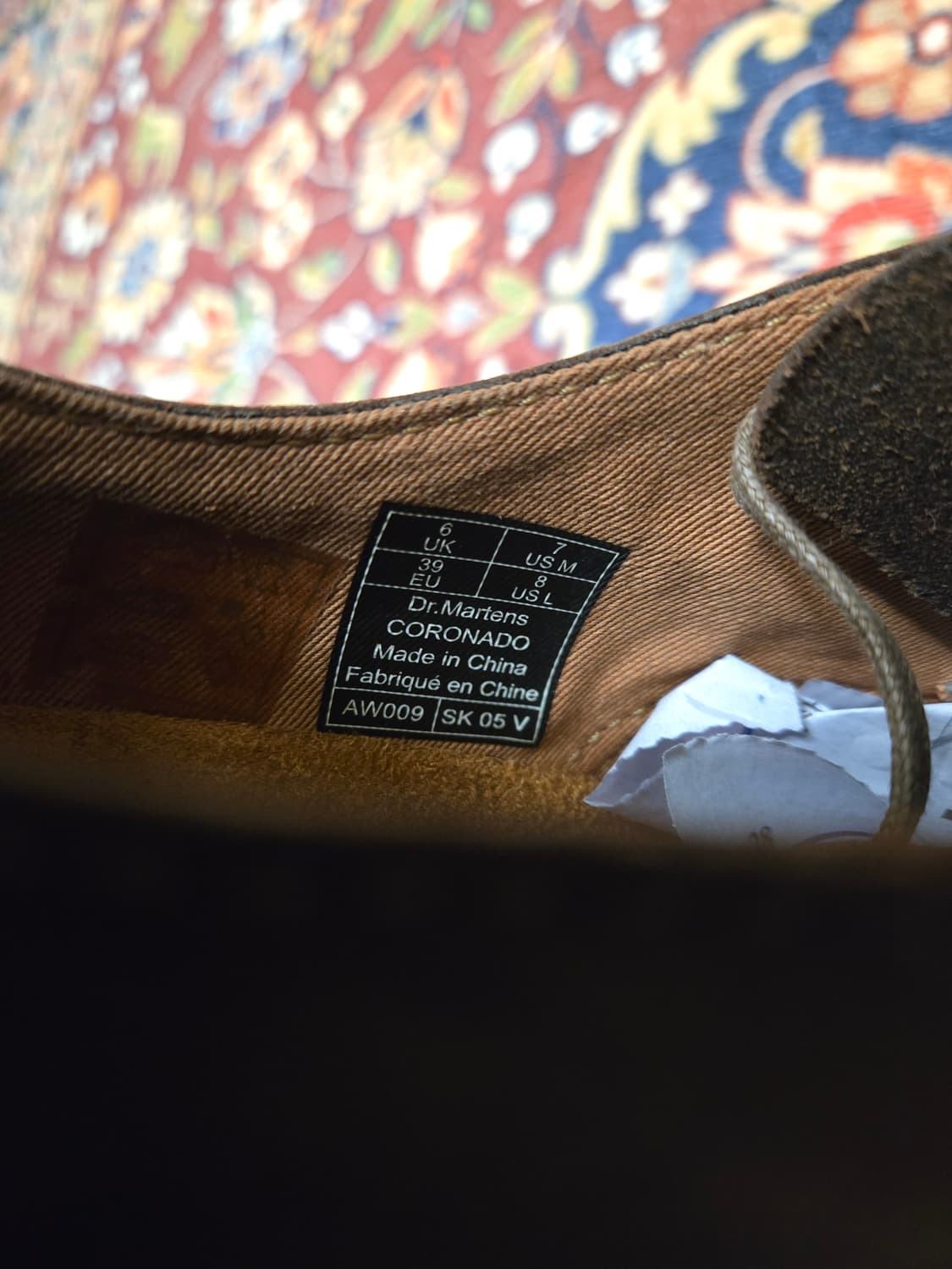 [UK6/250] 닥터마틴 코로나도 3홀 브라운 더비 슈즈 상품이미지8