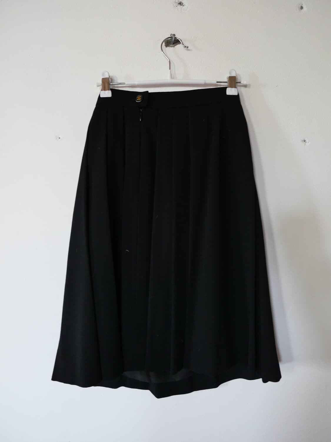 Chanel 80s pleated skirt 상품이미지4