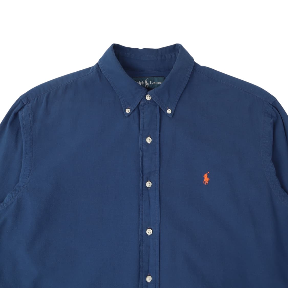 폴로 랄프로렌 네이비 옥스포드 커스텀핏 셔츠 상품이미지2