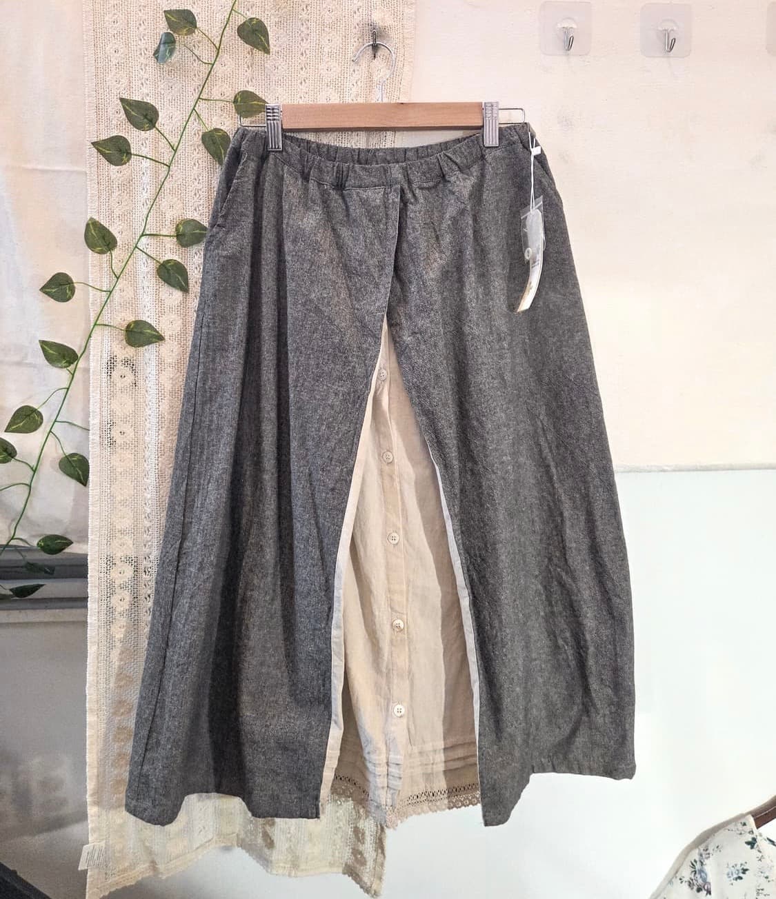 아티잔 모리걸 히피 무드 레이어드 스커트 상품이미지1