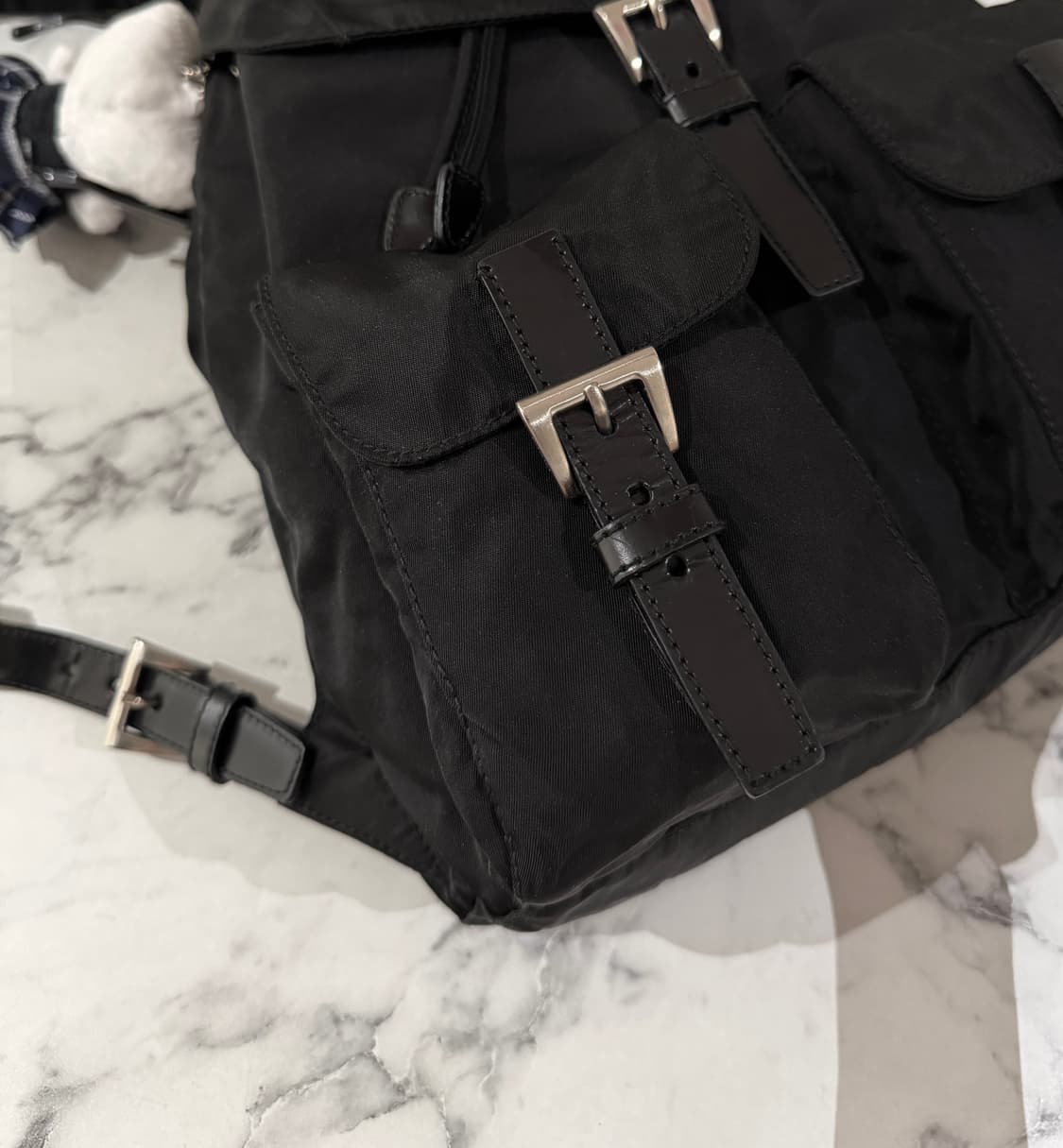 정품 프라다 백팩 스몰 사이즈  상품이미지6