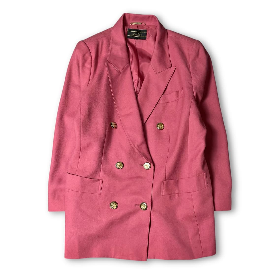 JPN 핑크 더블 울 블레이저 자켓 상품이미지1