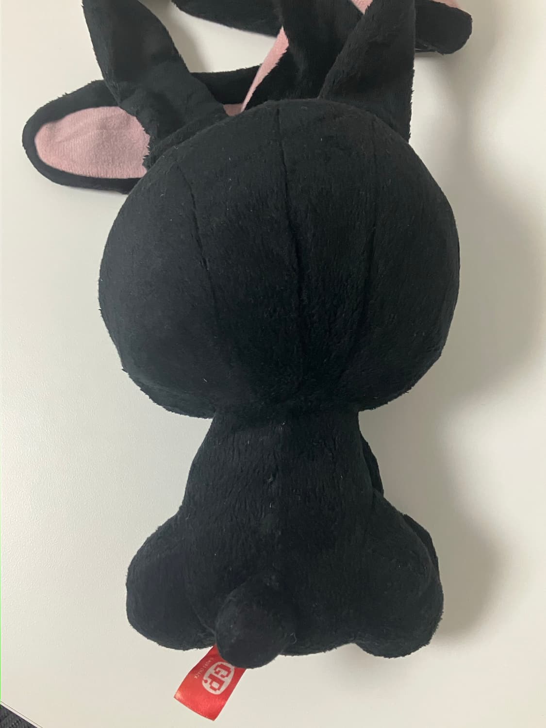 범용토끼 중형 인형 블랙 핑크 고전 상품이미지3