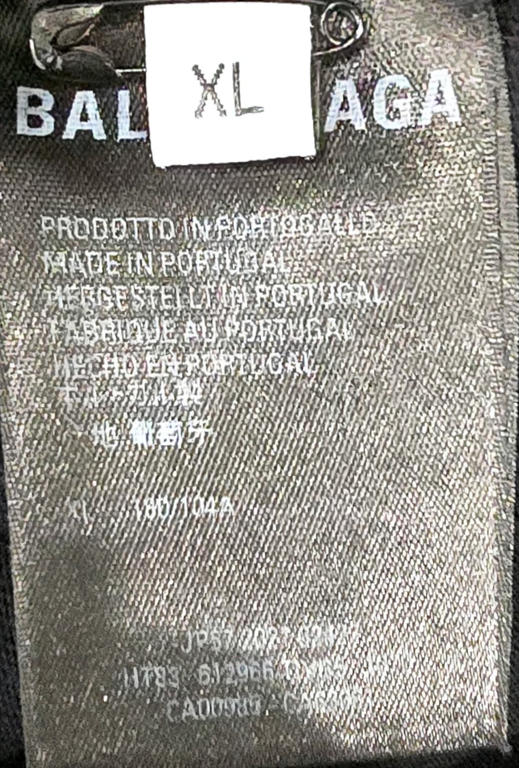 [중고/정품] 발렌시아가 로고 미디엄 핏 티셔츠 상품이미지5