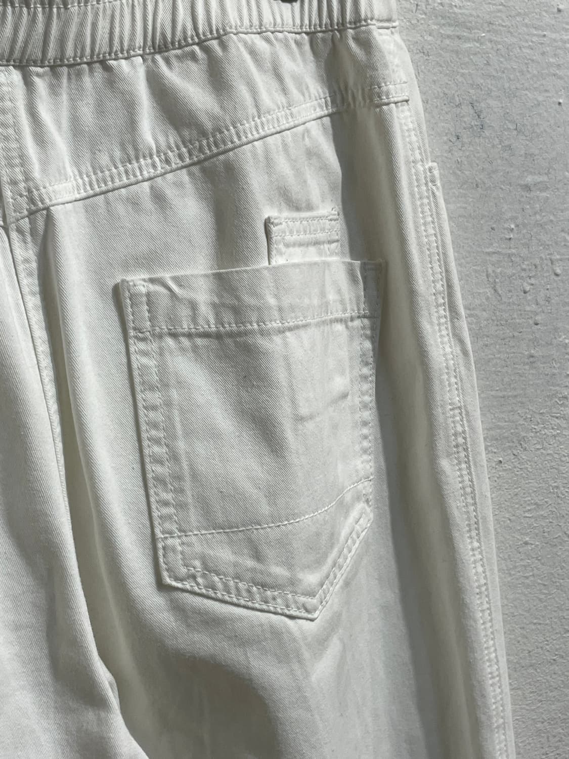 구호 화이트 와이드 팬츠 상품이미지5