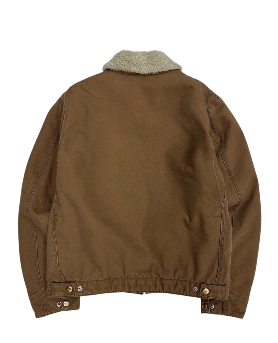 칼하트 X APC 아페쎄 디트로이트 자켓 브라운 (S)  상품이미지7