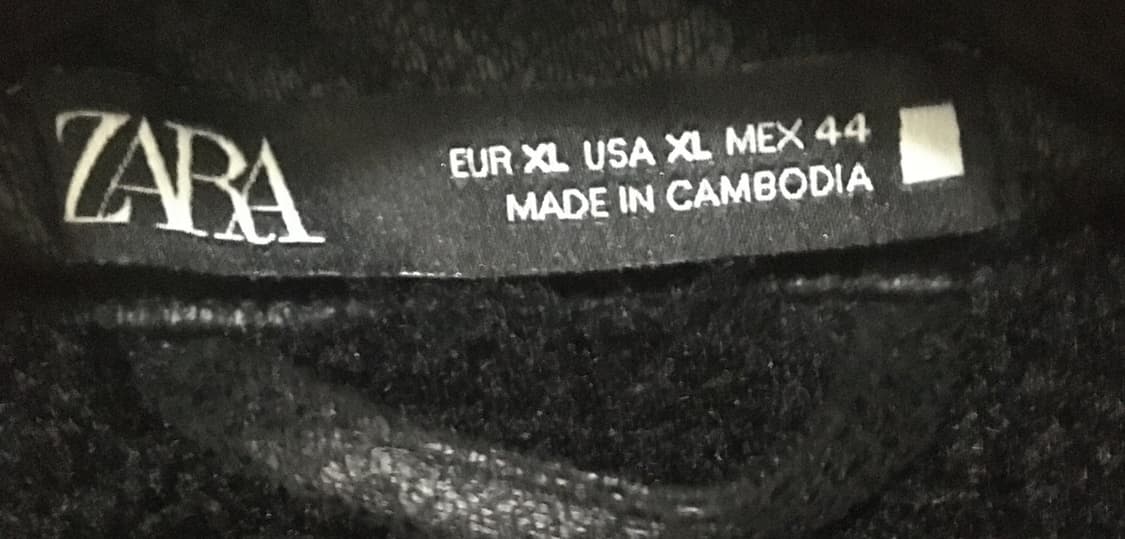 자라 가죽자켓 블랙 판매합니다 상품이미지7