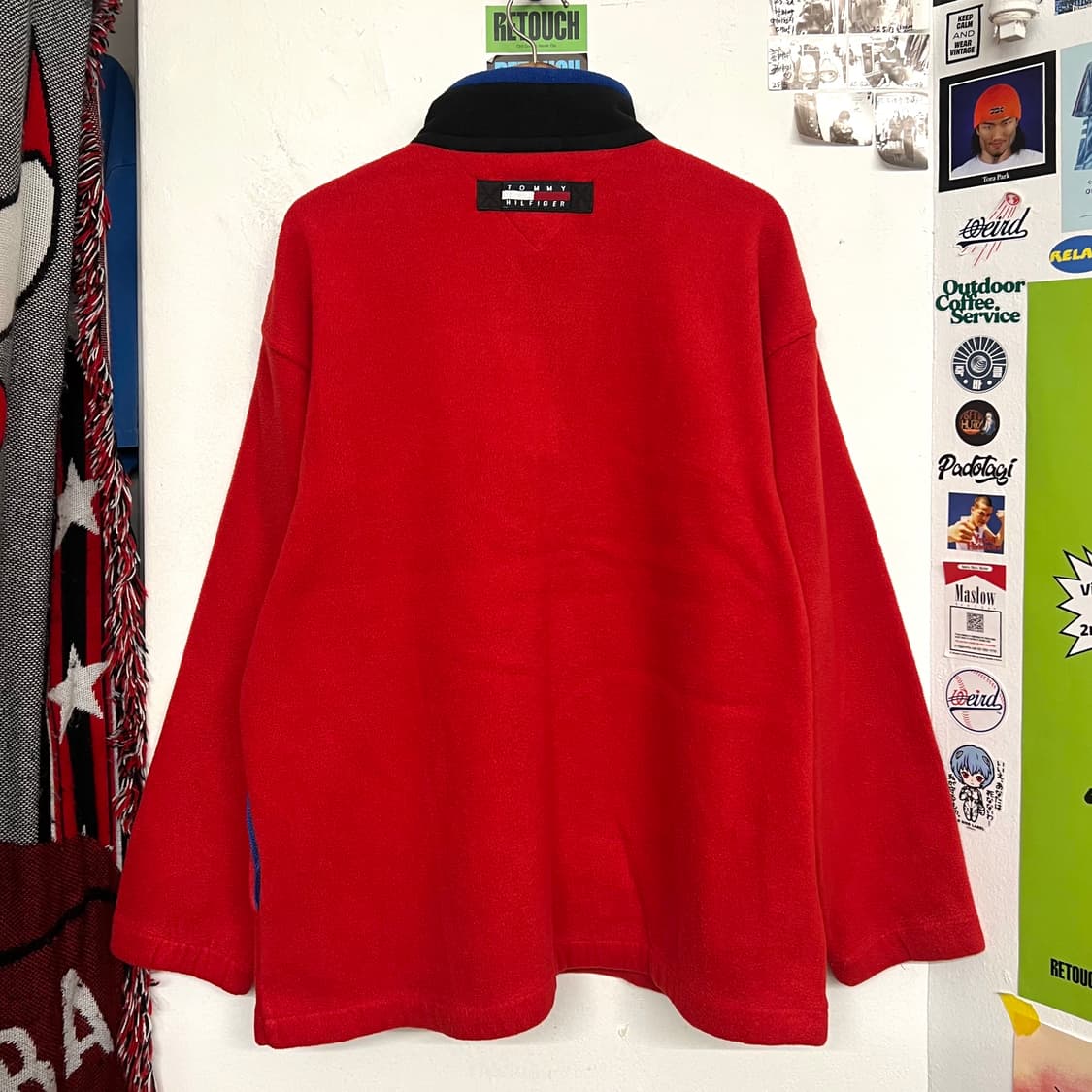 00’s 타미 힐피거 플리스 쿼터집업 상품이미지10