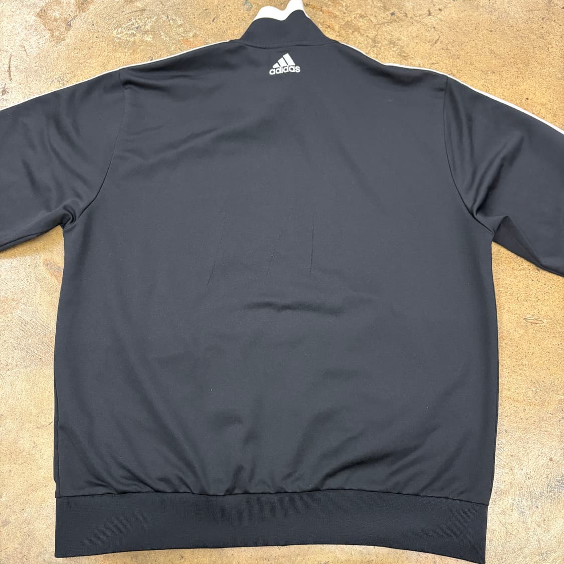 [정품/105] 아디다스 블랙 삼선 트랙 자켓 b16 상품이미지4
