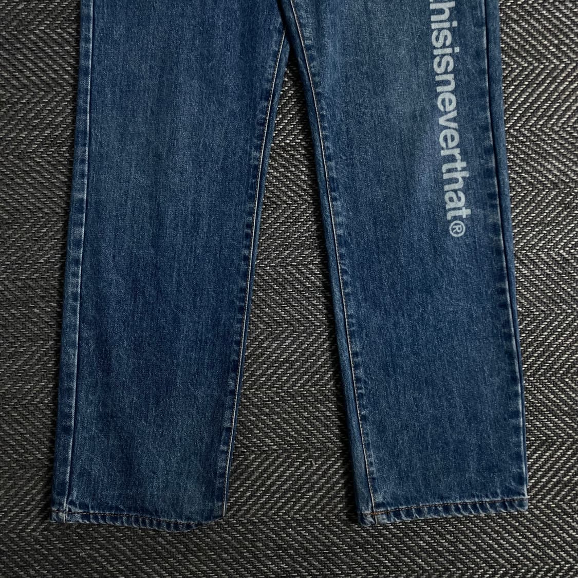 디스이즈네버댓 빅로고 레귤러 데님 팬츠y 3245 상품이미지3