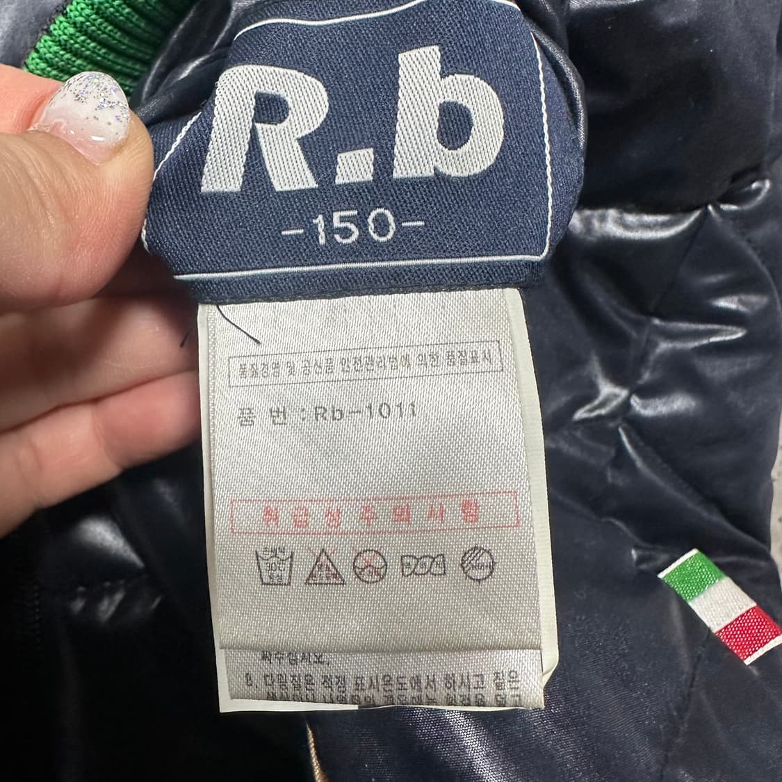 ✨ (바배) 이탈리아 리버시블 양면 패딩 조끼 베스트 (150) 상품이미지5