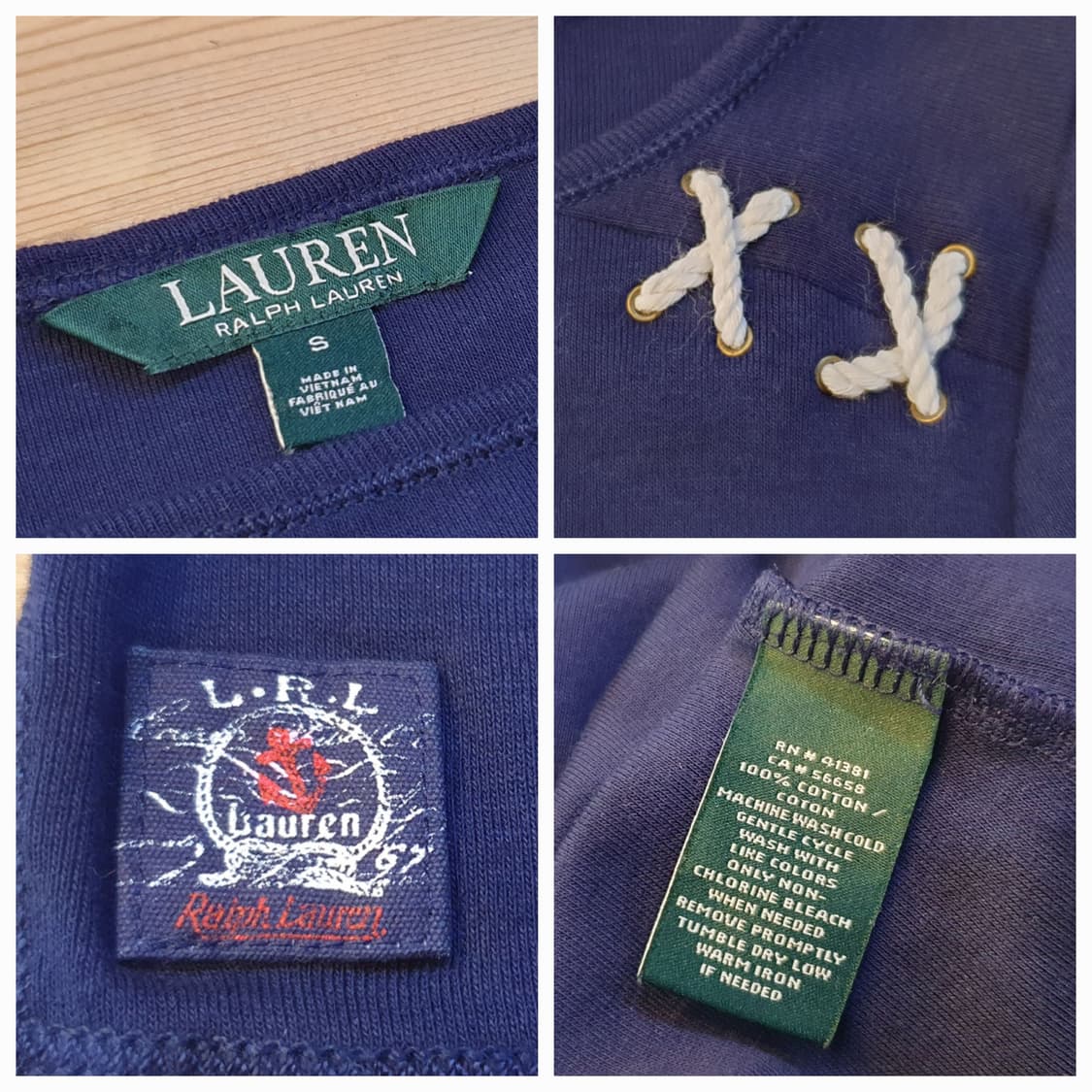 55.랄프로렌 와이드라운드 반팔티 상품이미지5