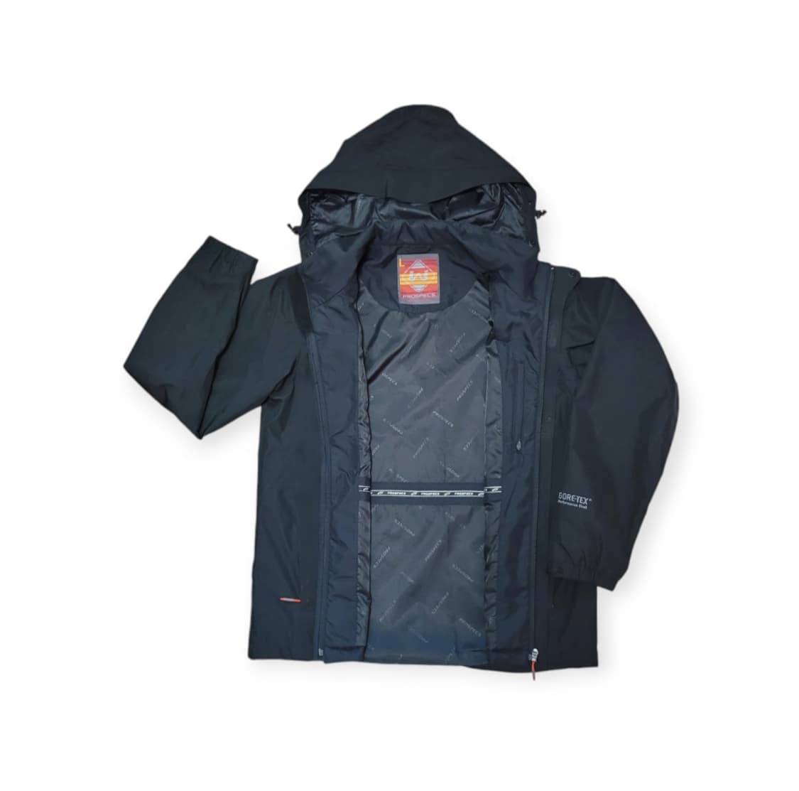 [미착용] PRO-SPECS 블랙 고어텍스 자켓 L / 방수 점퍼 상품이미지5