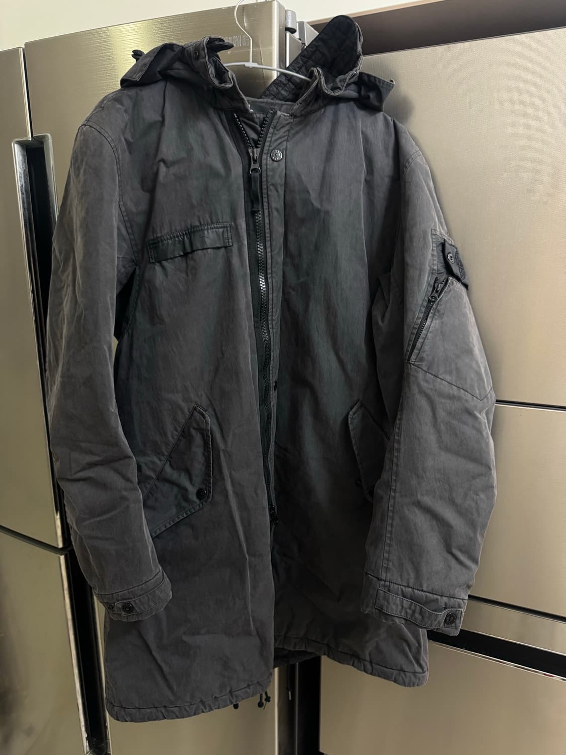 스톤아일랜드 쉐도우프로젝트 m65 피쉬테일 야상 리암갤러거 상품이미지3