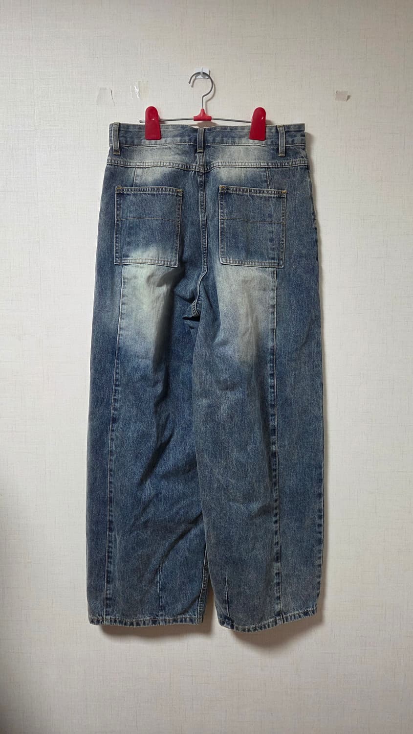 인템포무드 레이지보이 벌룬핏 데님 m 상품이미지2