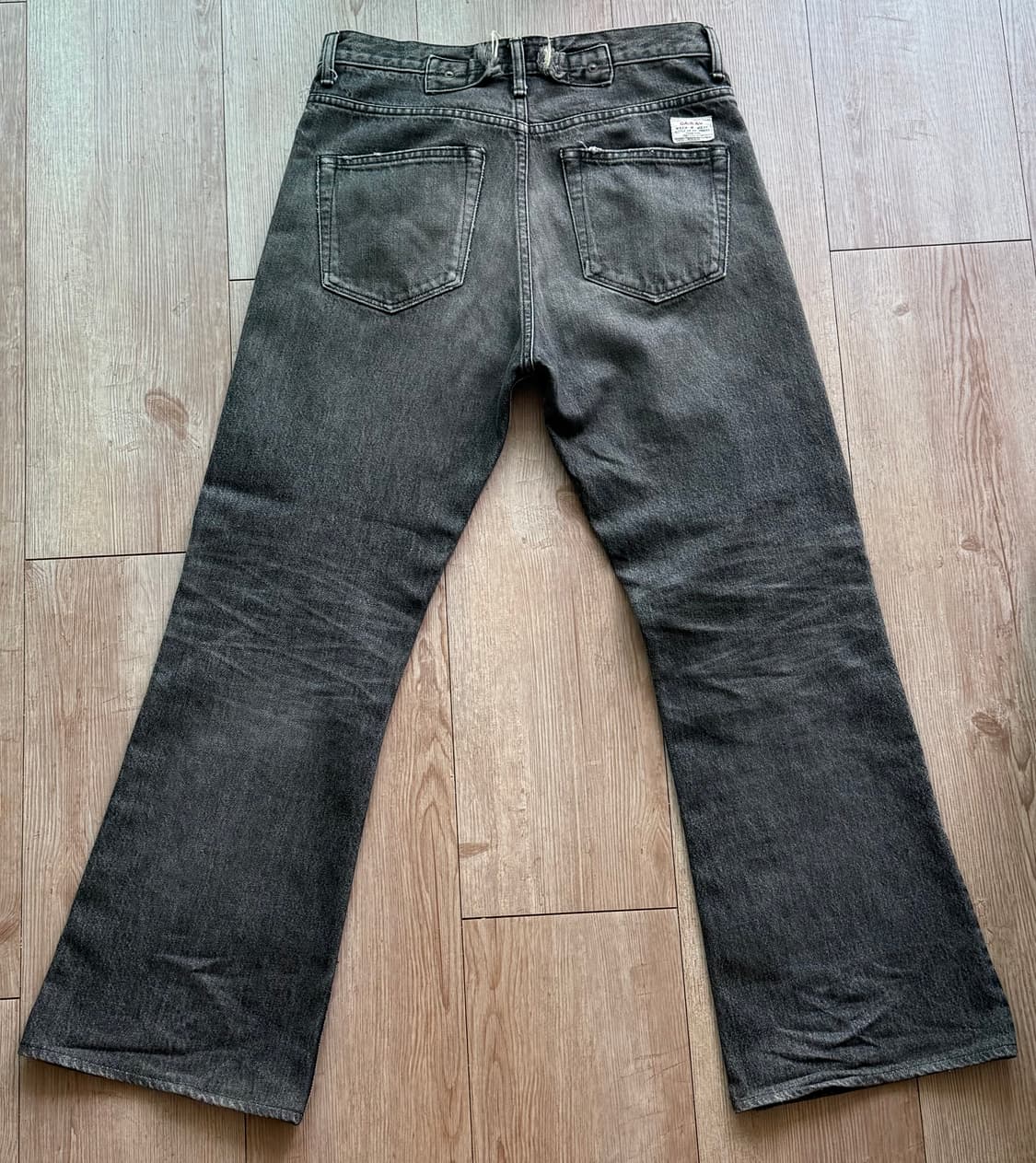 [31] dairiku flare jeans black ‘runaway’ 상품이미지3