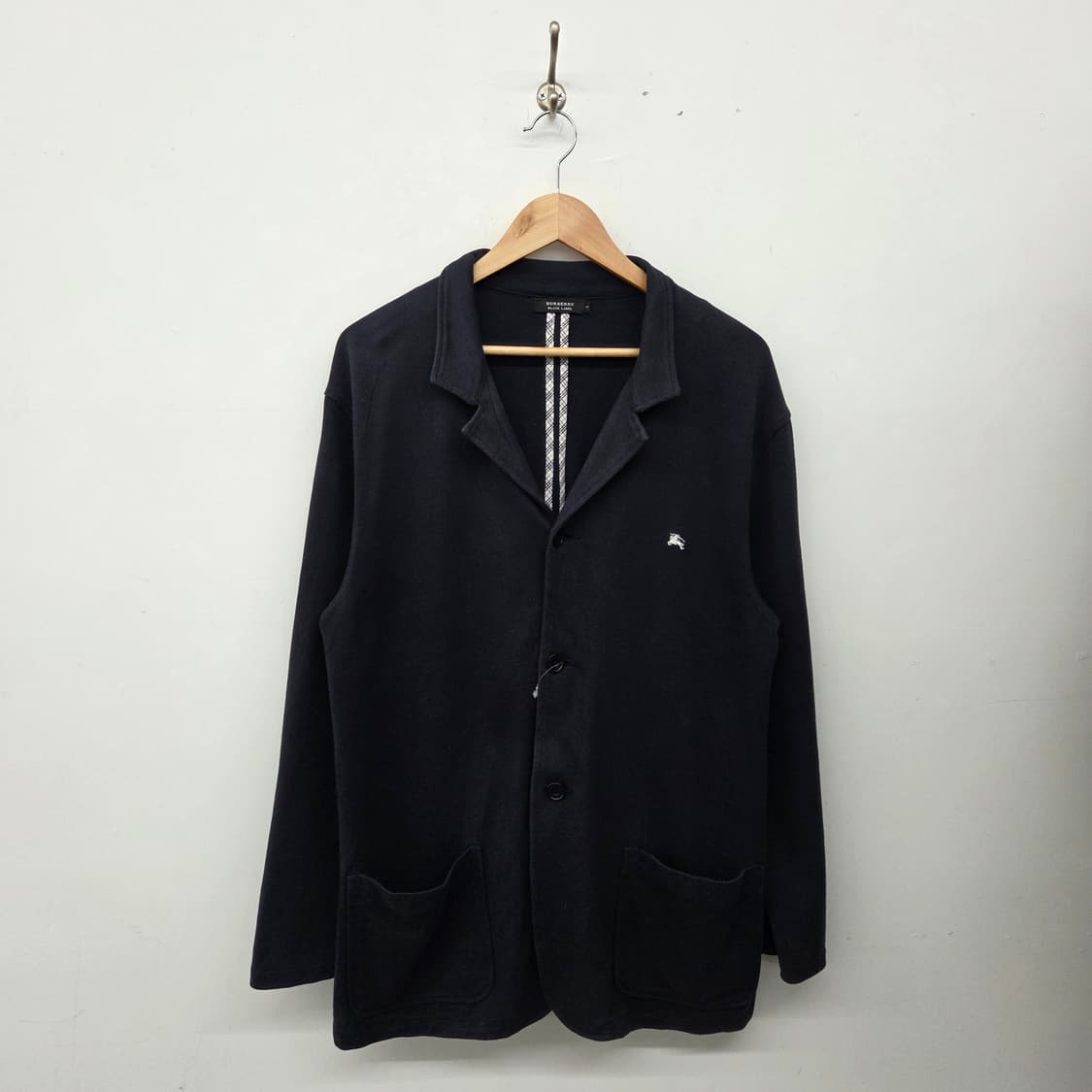 버버리 블랙 라벨 네이비 가디건 남L 상품이미지1