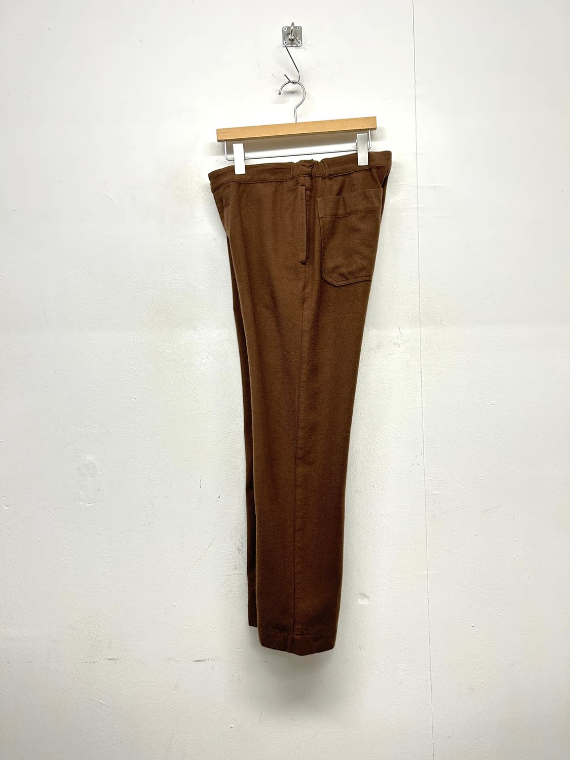 마가렛호웰 브라운 울 팬츠 상품이미지1