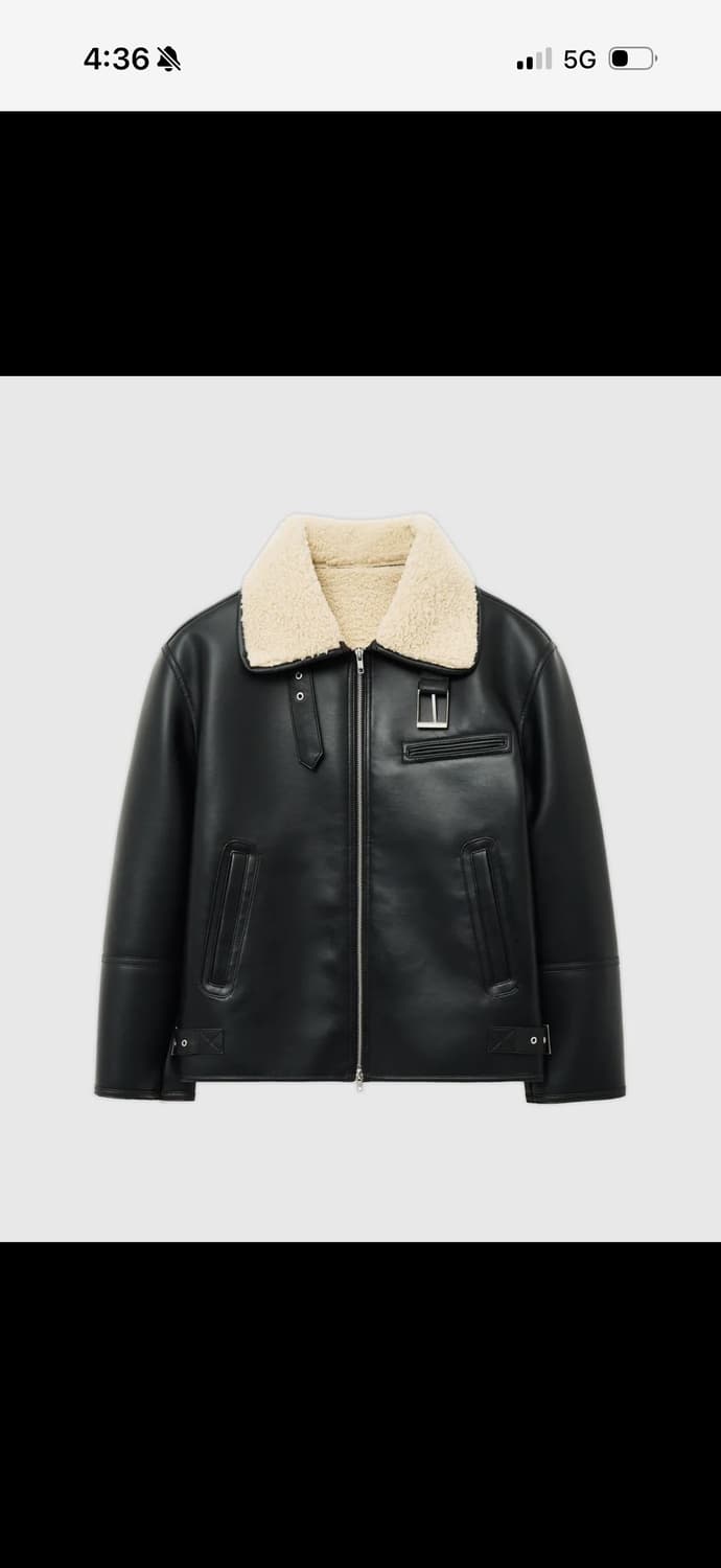 (오정규 콜라보) 드로우핏 무스탕 XL 상품이미지2