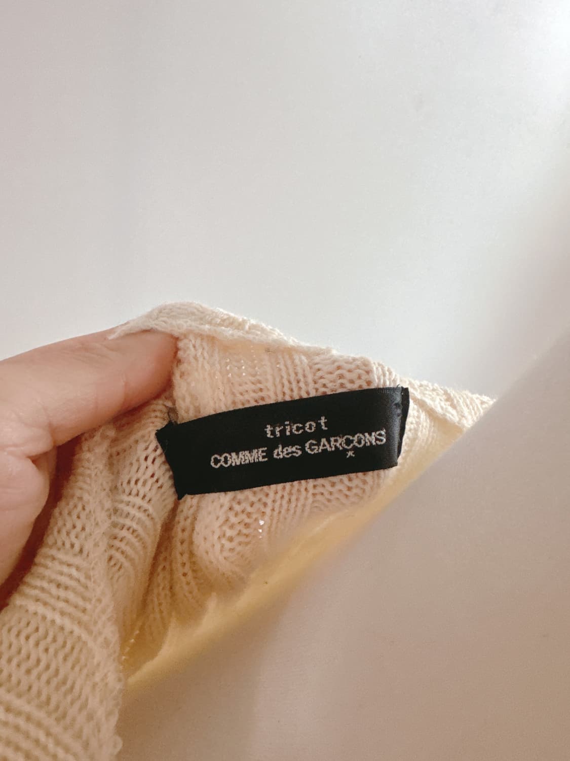 Tricot Comme Des Garcons 케이블 니트  상품이미지3