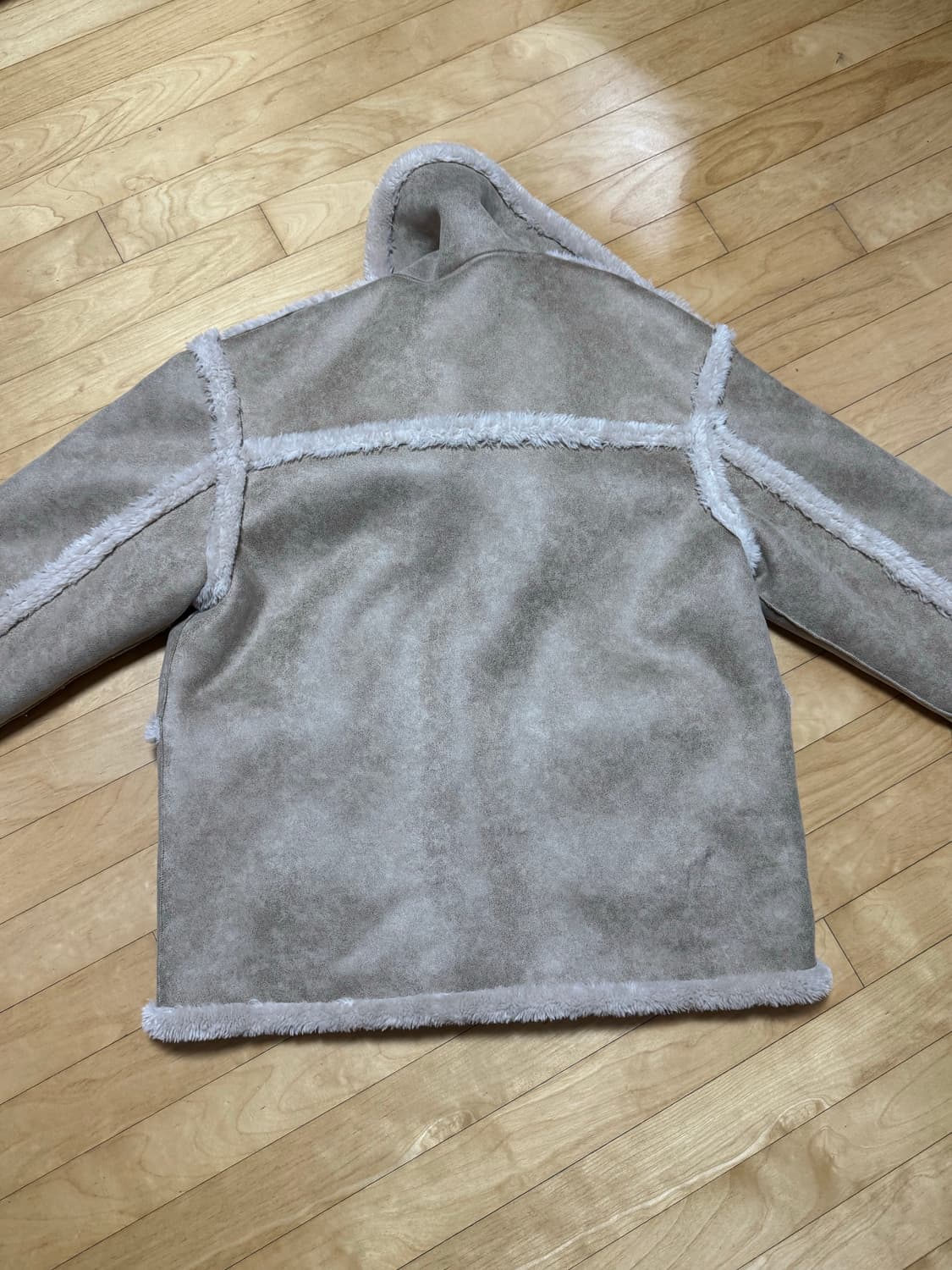 어텀 리버시블 무스탕 상품이미지6