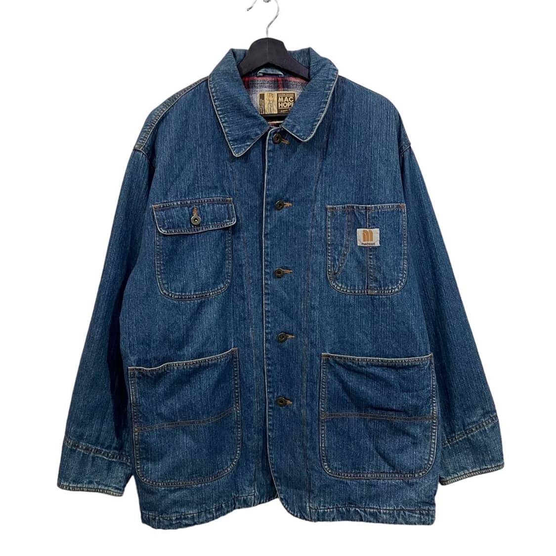 맥호프 데님 커버올 자켓 상품이미지2