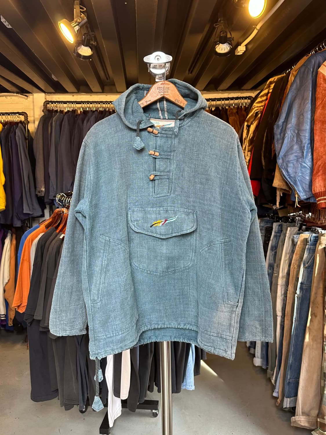 에스닉 오리엔탈 히피 후드 자켓 상품이미지1