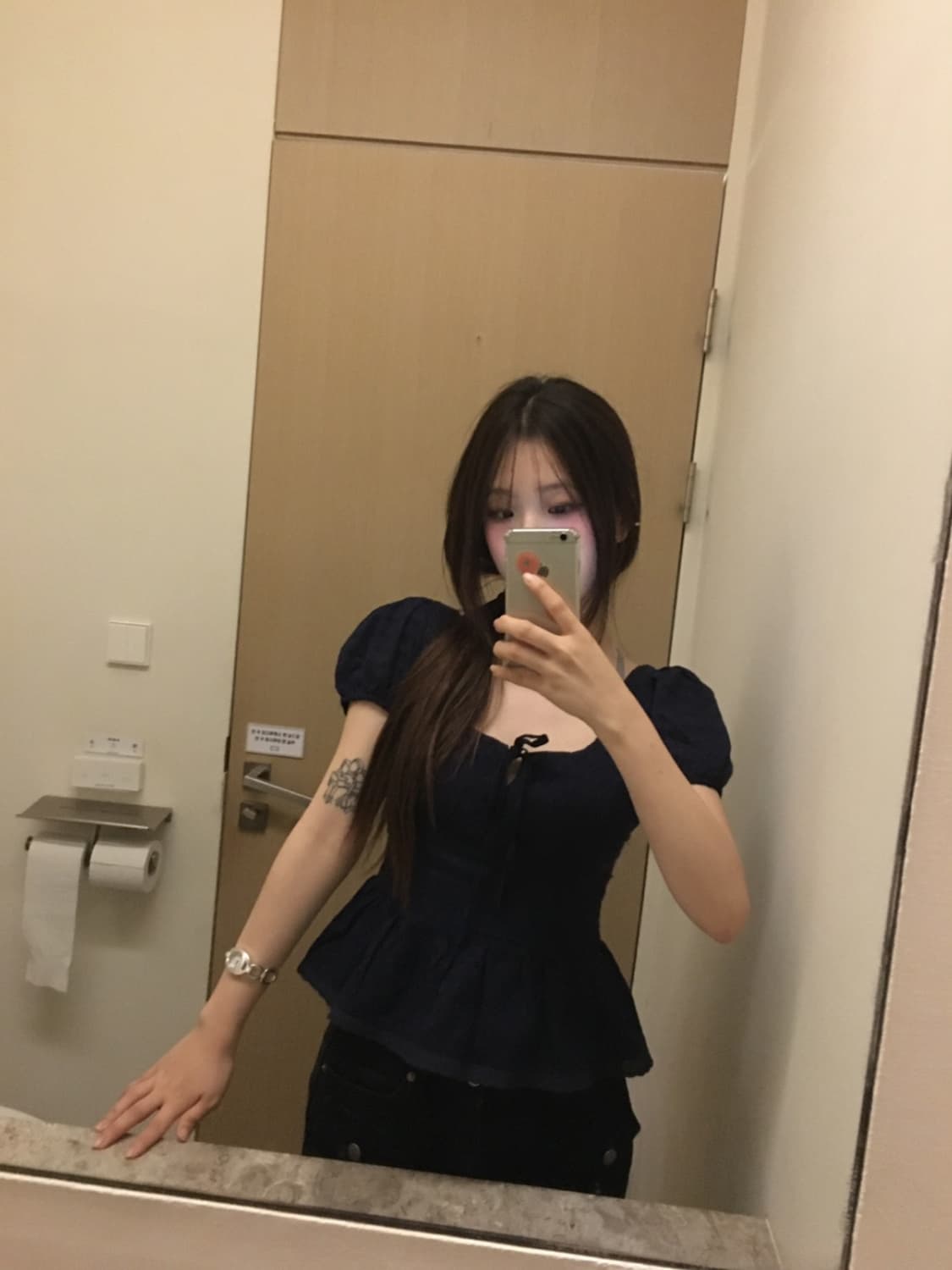 새상품) 아워캐비넷 블라우스 forest blouse 상품이미지2
