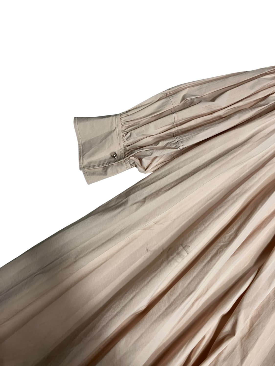 오즈세컨 연핑크 롱 플리츠 언발란스컷 원피스 S 상품이미지7