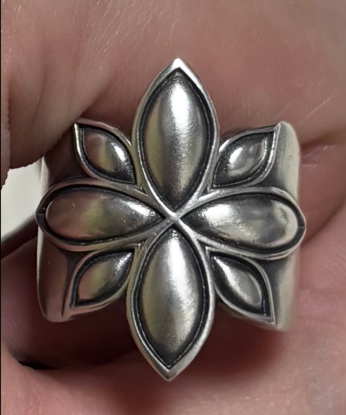 바호스튜디오 반지 flower mandala ring 18호 최겨울 상품이미지4