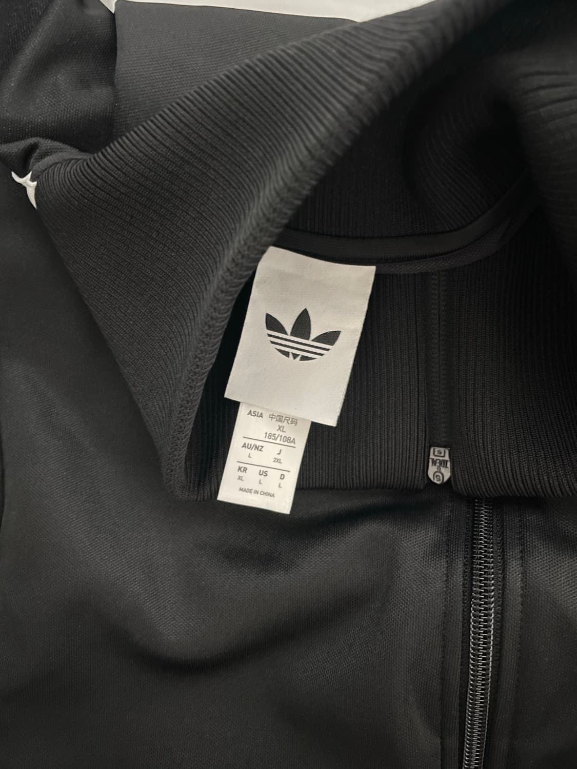 아디다스 독일 125주년 트랙탑 블랙 XL 상품이미지4