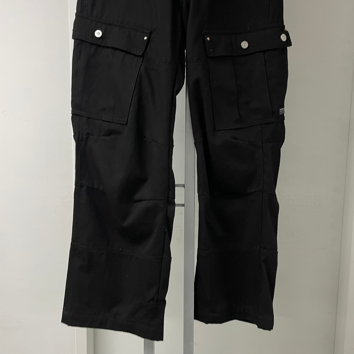 베이컨트 아카이브 카고 데님 팬츠 블랙 S 상품이미지3
