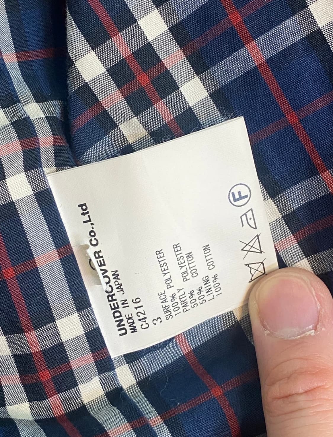 언더커버 코치자켓 Undercover Harrington MA-1 봄버  상품이미지4