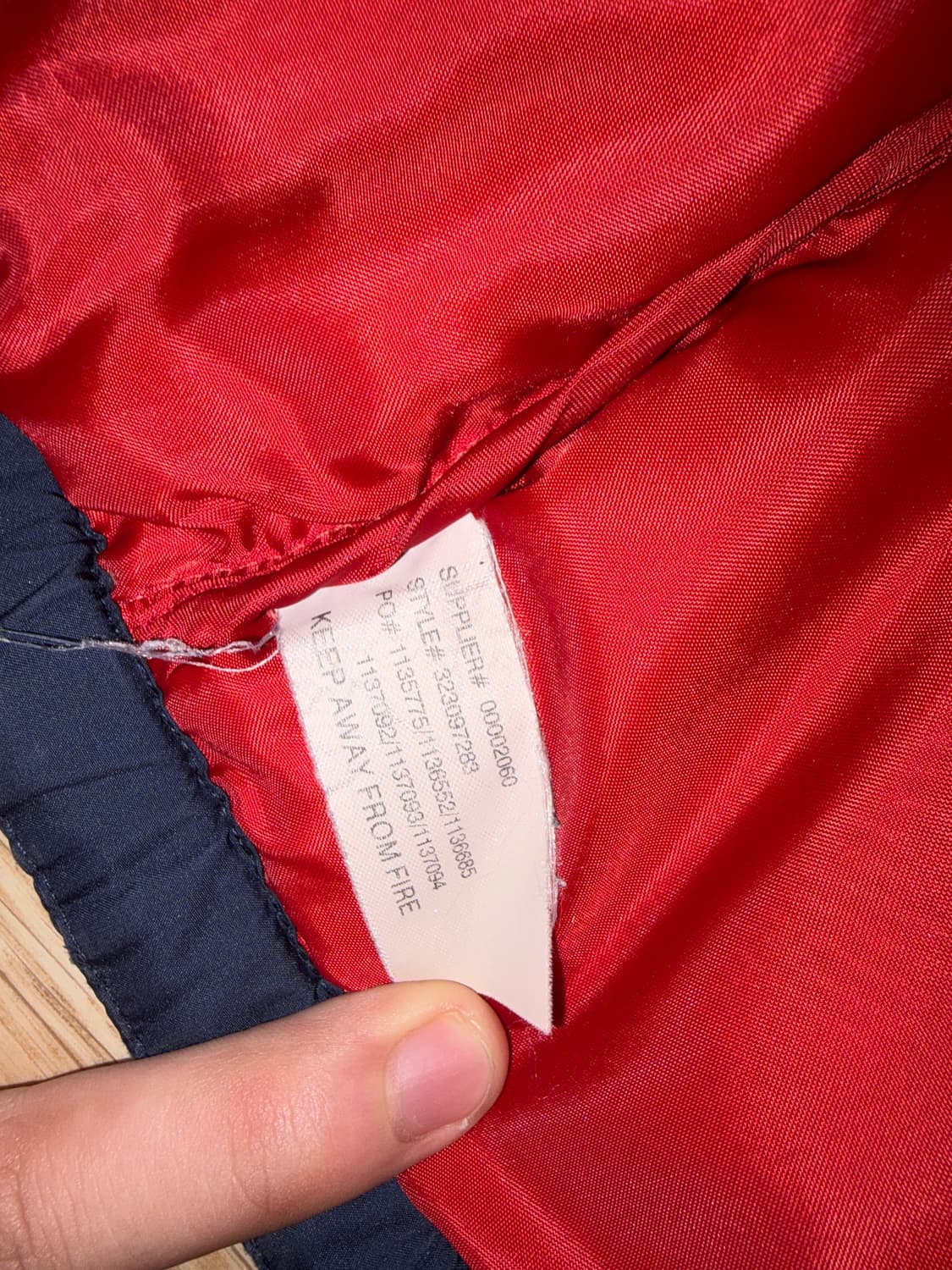 폴로 보이즈 패딩네이비 L(16~18) 상품이미지5