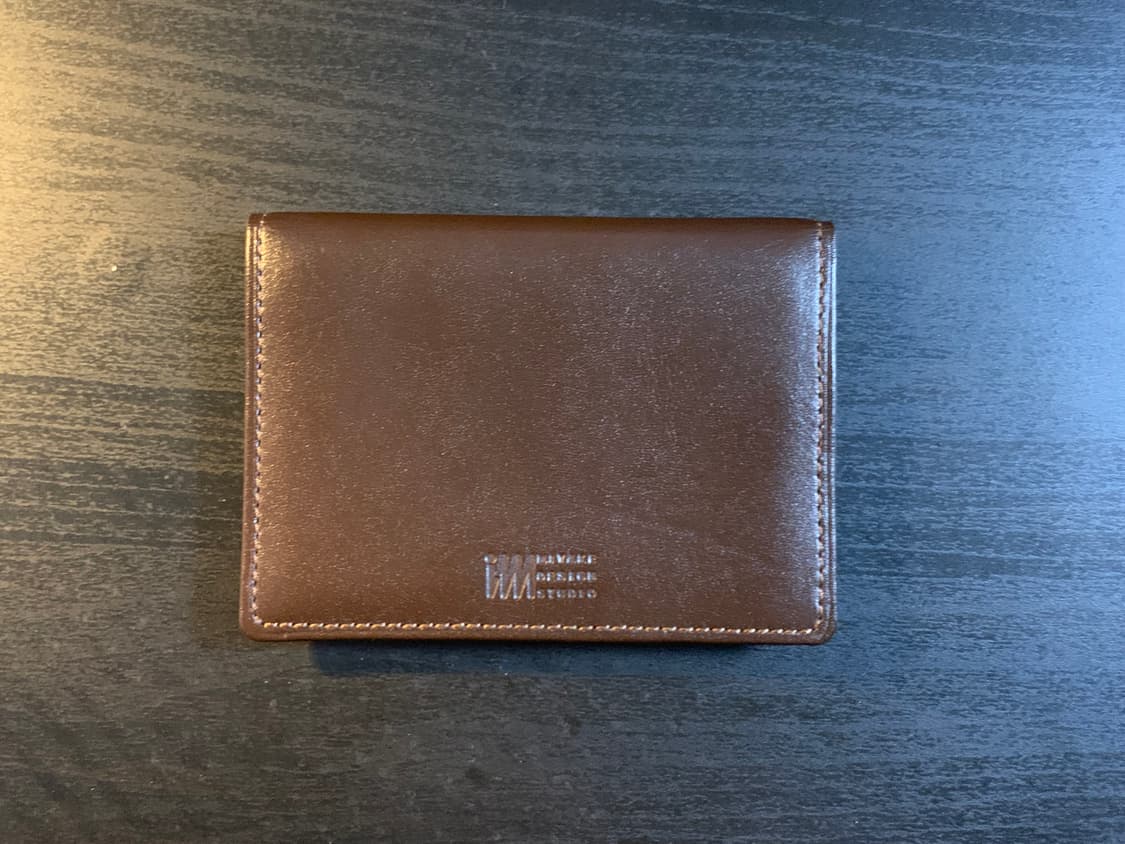 issey miyake design studio brown wallet 상품이미지2