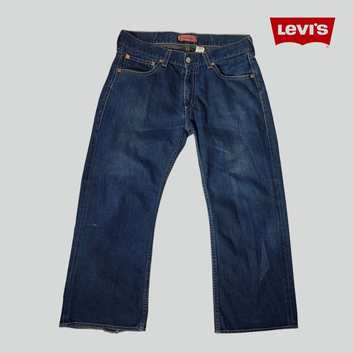 [W38L30]00s 리바이스 타입원 리얼루즈핏 데님팬츠 상품이미지1