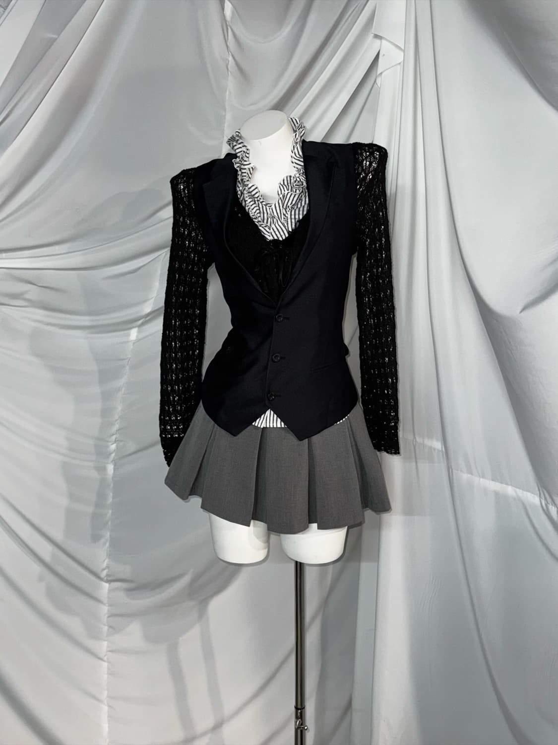 무채색 데일리 공겜여주 코디세트  상품이미지6