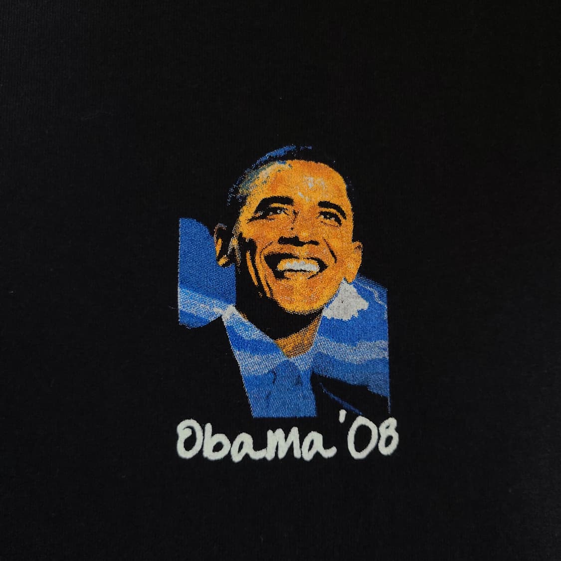 00s USA 버락 오바마 2008년 빈티지 랩티셔츠 반팔 티셔츠 XXL 상품이미지4