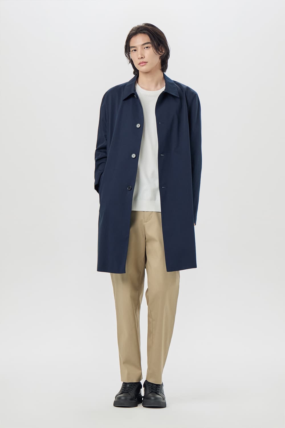 클럽 모나코  맥 트렌치 싱글 코트  상품이미지9