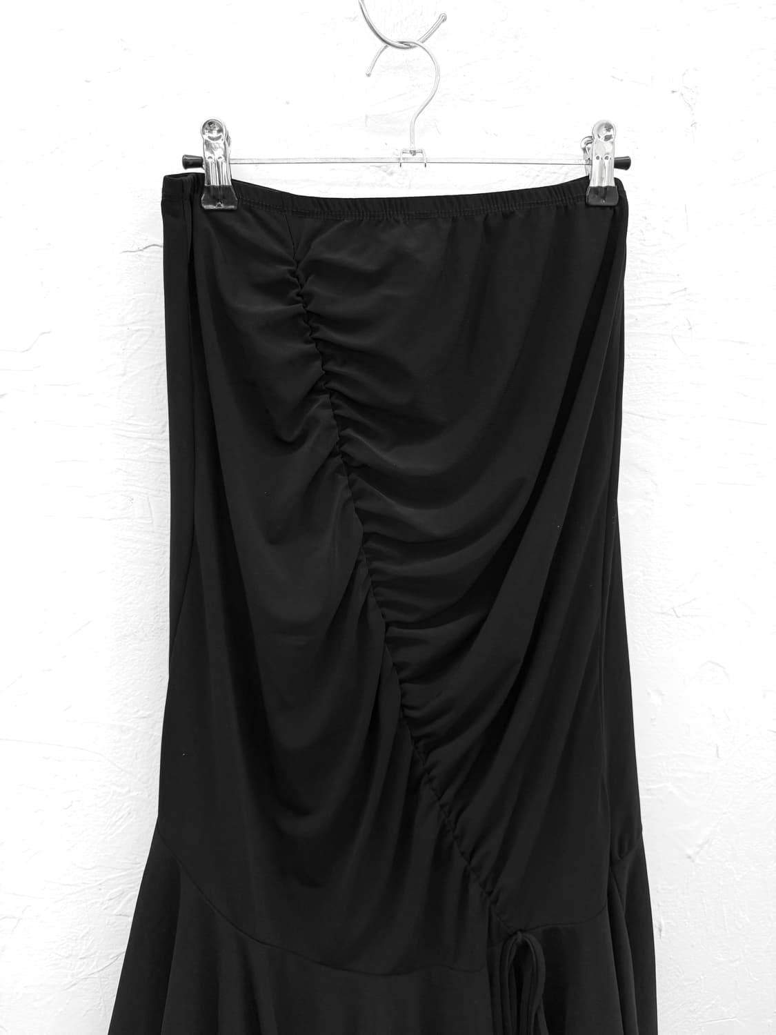 mea by demal 비대칭 셔링 스커트 상품이미지2