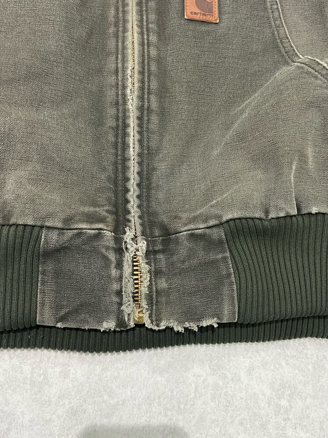 칼하트 모스그린 덕 액티브 자켓 상품이미지4