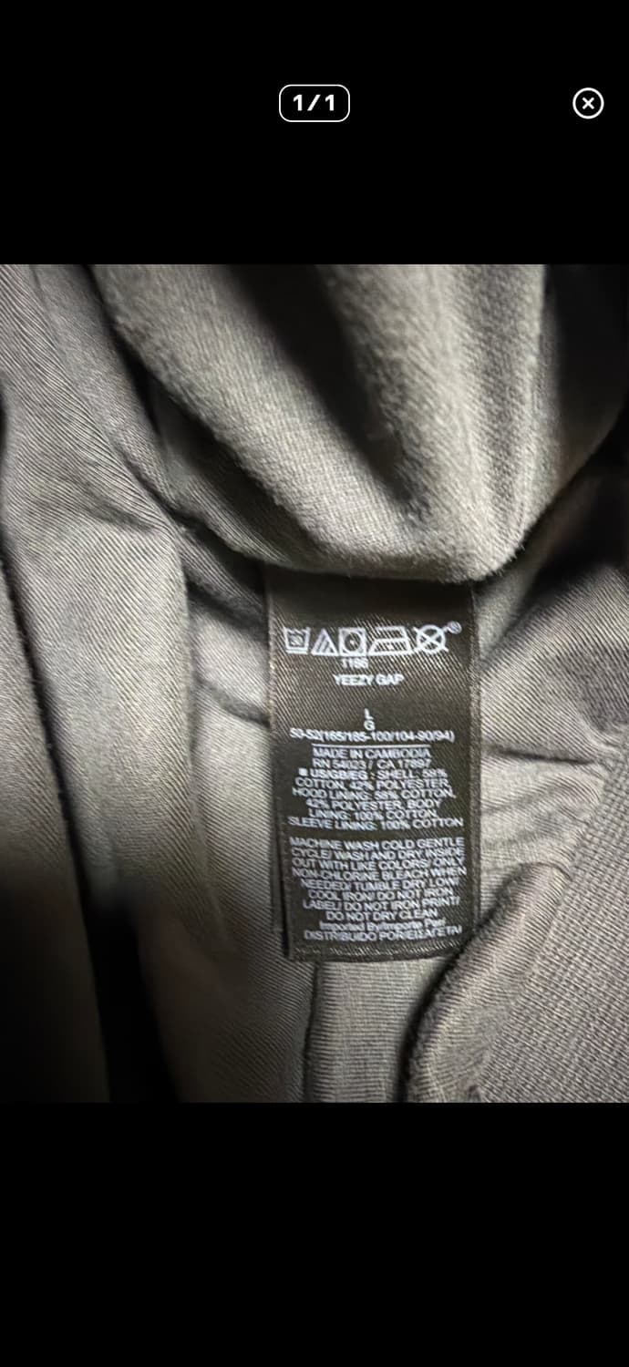 이지갭  발렌시아가 도브 후드 초판 상품이미지7