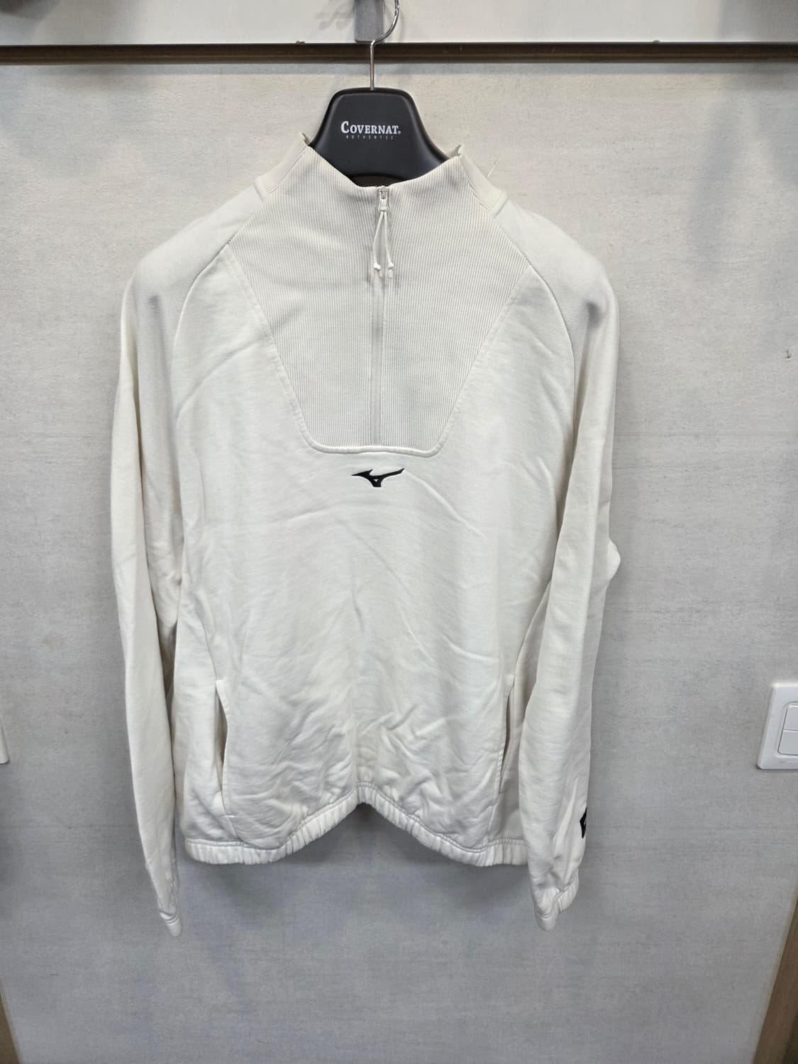 미즈노 하프집업 센터로고 맨투맨 xl 상품이미지1