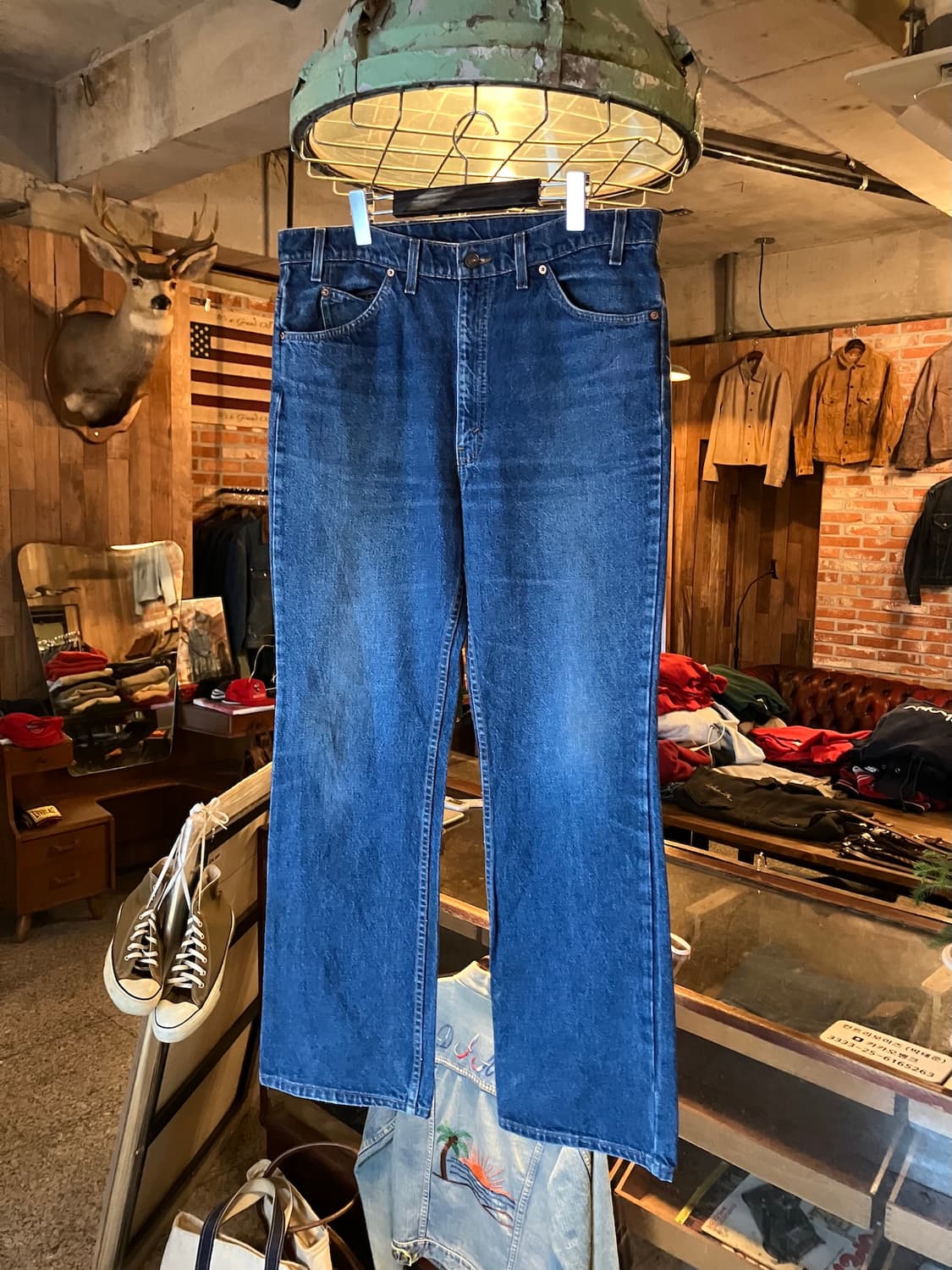 90s USA Levis 517 Boot Cut Denim Pants 상품이미지1