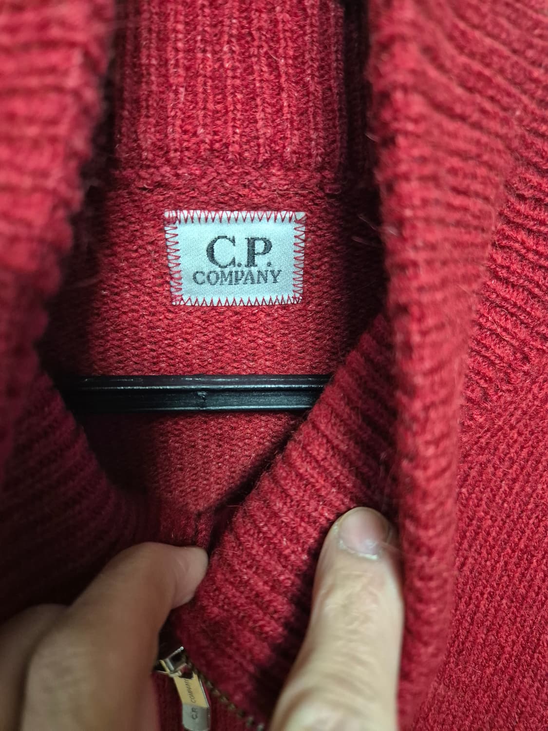 Cp 컴퍼니 울 집업 상품이미지2