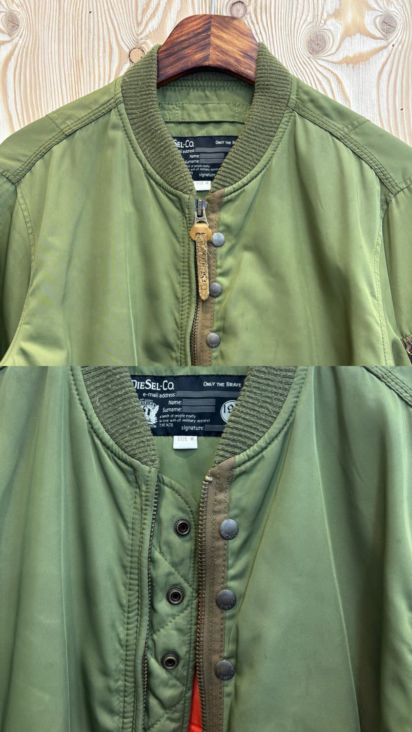 00s 디젤 봄버 자켓 상품이미지2