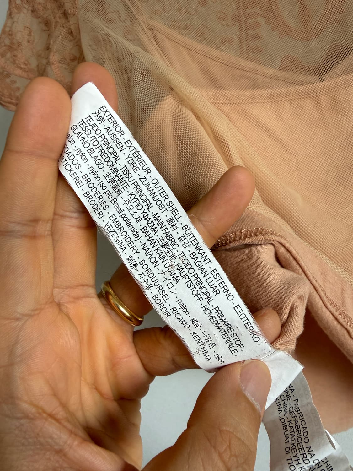 자라(ZARA) 시스루 탑 상품이미지8